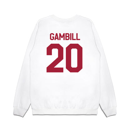 Oklahoma - NCAA Baseball : Trey Gambill - Graphic Premium Crewneck Sweatshirt-1