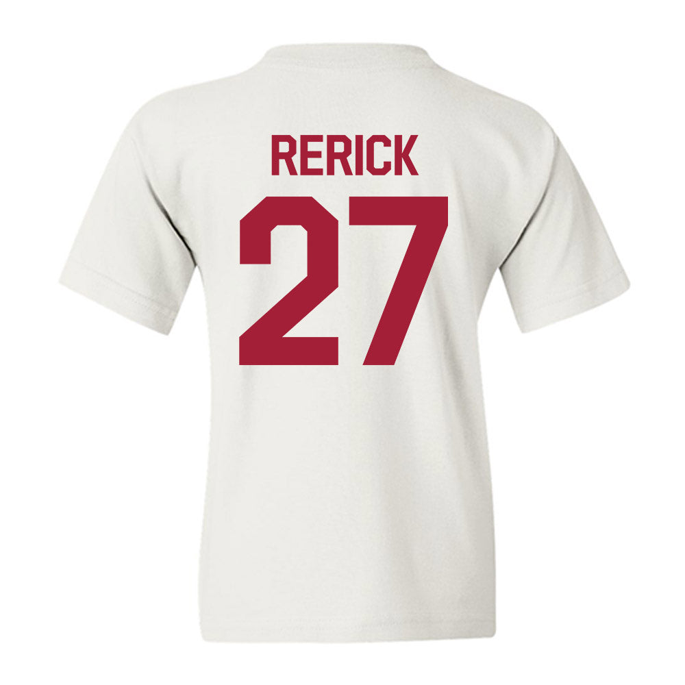 Oklahoma - NCAA Baseball : Drew Rerick - Graphic Youth T-Shirt-1