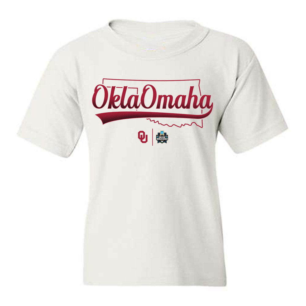 Oklahoma - NCAA Baseball : Kadyn Leon - Graphic Youth T-Shirt-0