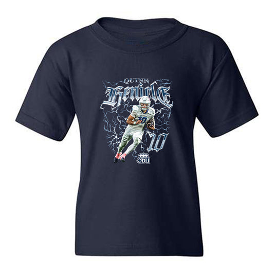 Old Dominion - NCAA Football : Quinn Henicle - Collage Youth T-Shirt-0