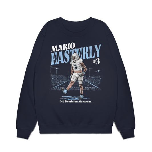 Old Dominion - NCAA Football : Mario Easterly - Collage Premium Crewneck Sweatshirt-0