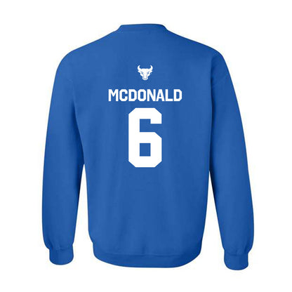 Buffalo - NCAA Women's Soccer : Ella McDonald - Classic Shersey Crewneck Sweatshirt-1