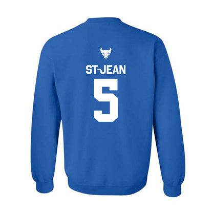 Buffalo - NCAA Women's Soccer : Frederique St-Jean - Classic Shersey Crewneck Sweatshirt-1