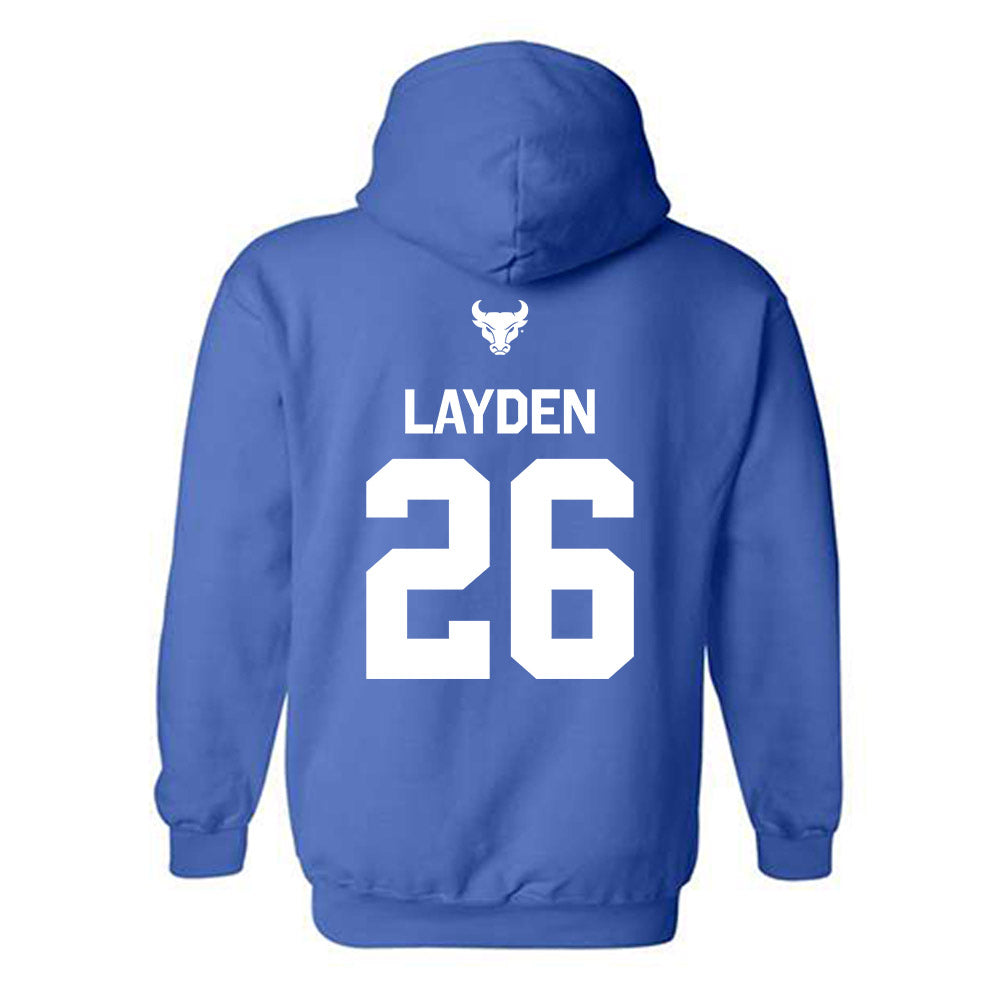 Buffalo - NCAA Women's Soccer : Amelia Layden - Classic Shersey Hooded Sweatshirt-1