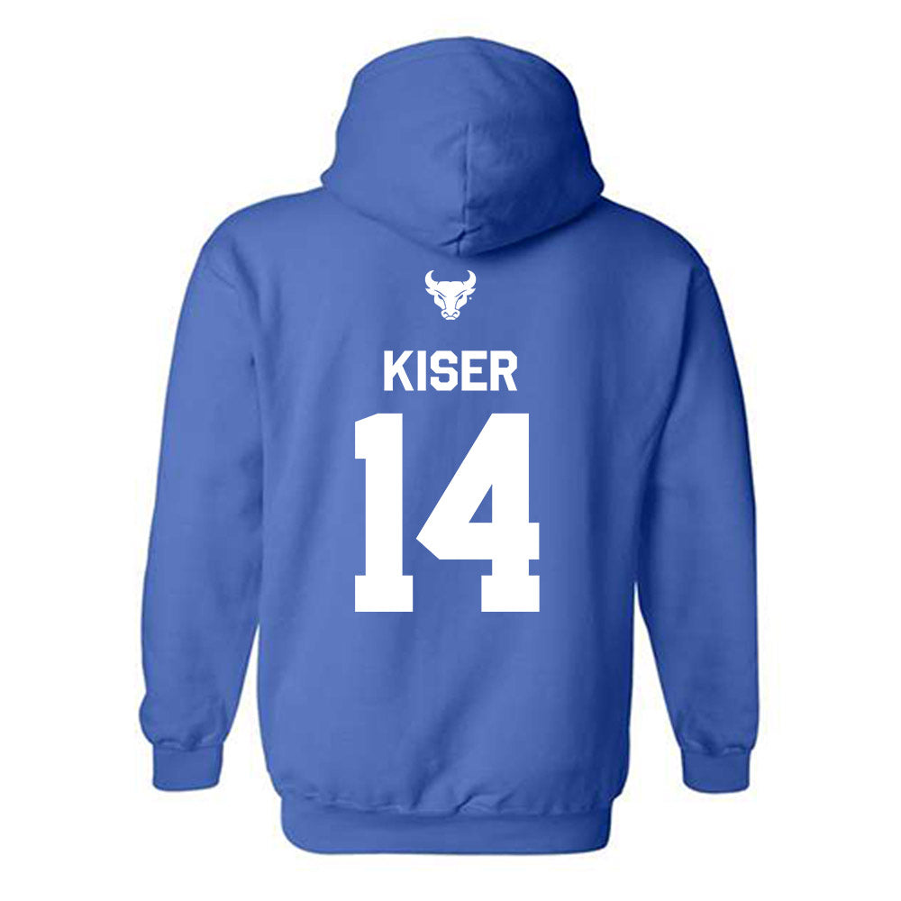 Buffalo - NCAA Women's Soccer : Laiken Kiser - Classic Shersey Hooded Sweatshirt-1