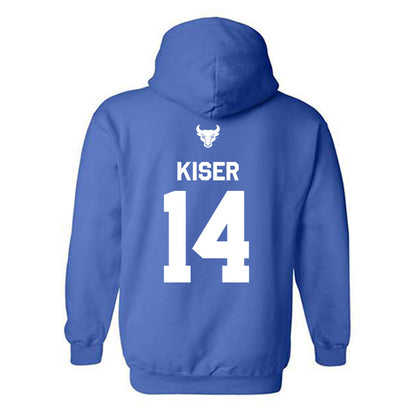 Buffalo - NCAA Women's Soccer : Laiken Kiser - Classic Shersey Hooded Sweatshirt-1