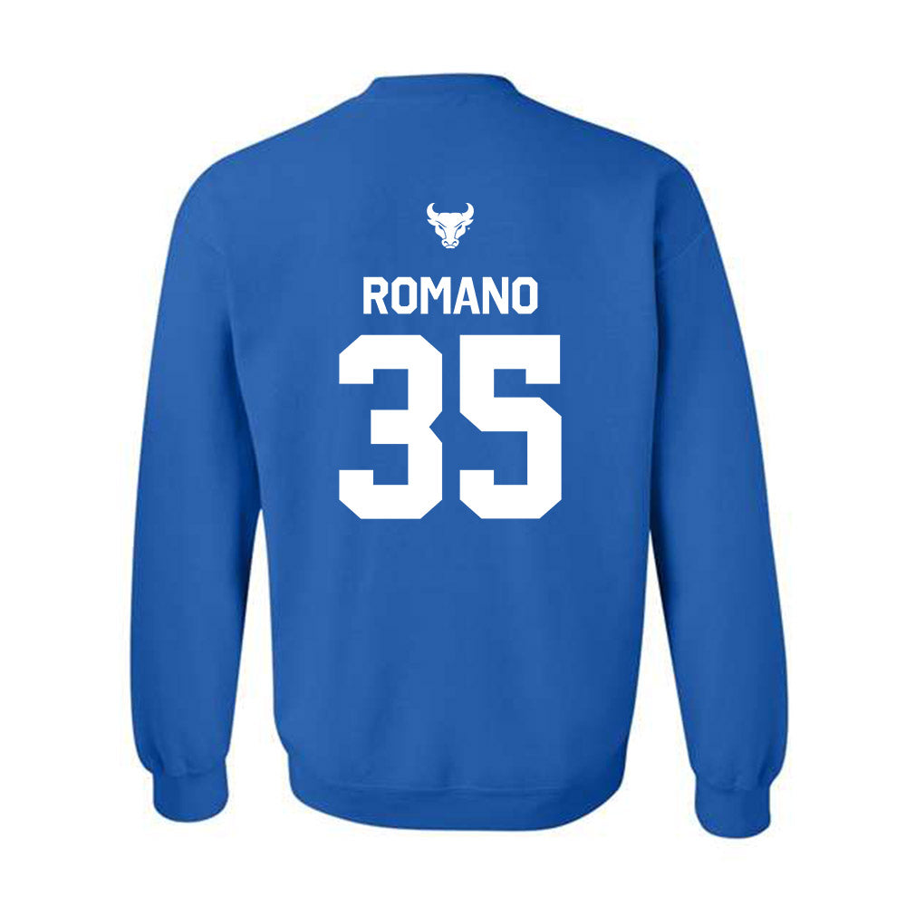 Buffalo - NCAA Men's Basketball : Evan Romano - Classic Shersey Crewneck Sweatshirt-1