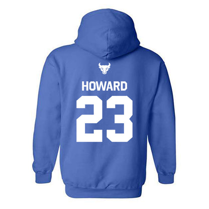 Buffalo - NCAA Women's Basketball : amber howard - Classic Shersey Hooded Sweatshirt-1