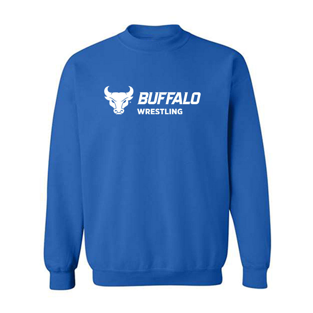 Buffalo - NCAA Wrestling : Jesse Roark - Classic Shersey Crewneck Sweatshirt-0