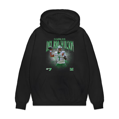 Marshall - NCAA Football : Carlos Del Rio-Wilson - Collage Premium Hooded Sweatshirt-0
