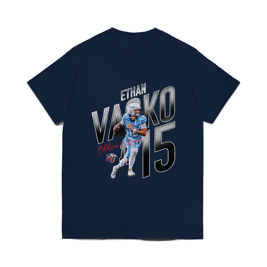 Liberty - NCAA Football : Ethan Vasko - Collage Comfort Colors T-Shirt-0