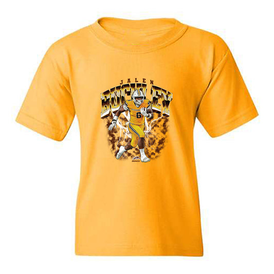 Western Michigan - NCAA Football : Jalen Buckley - Collage Youth T-Shirt-0