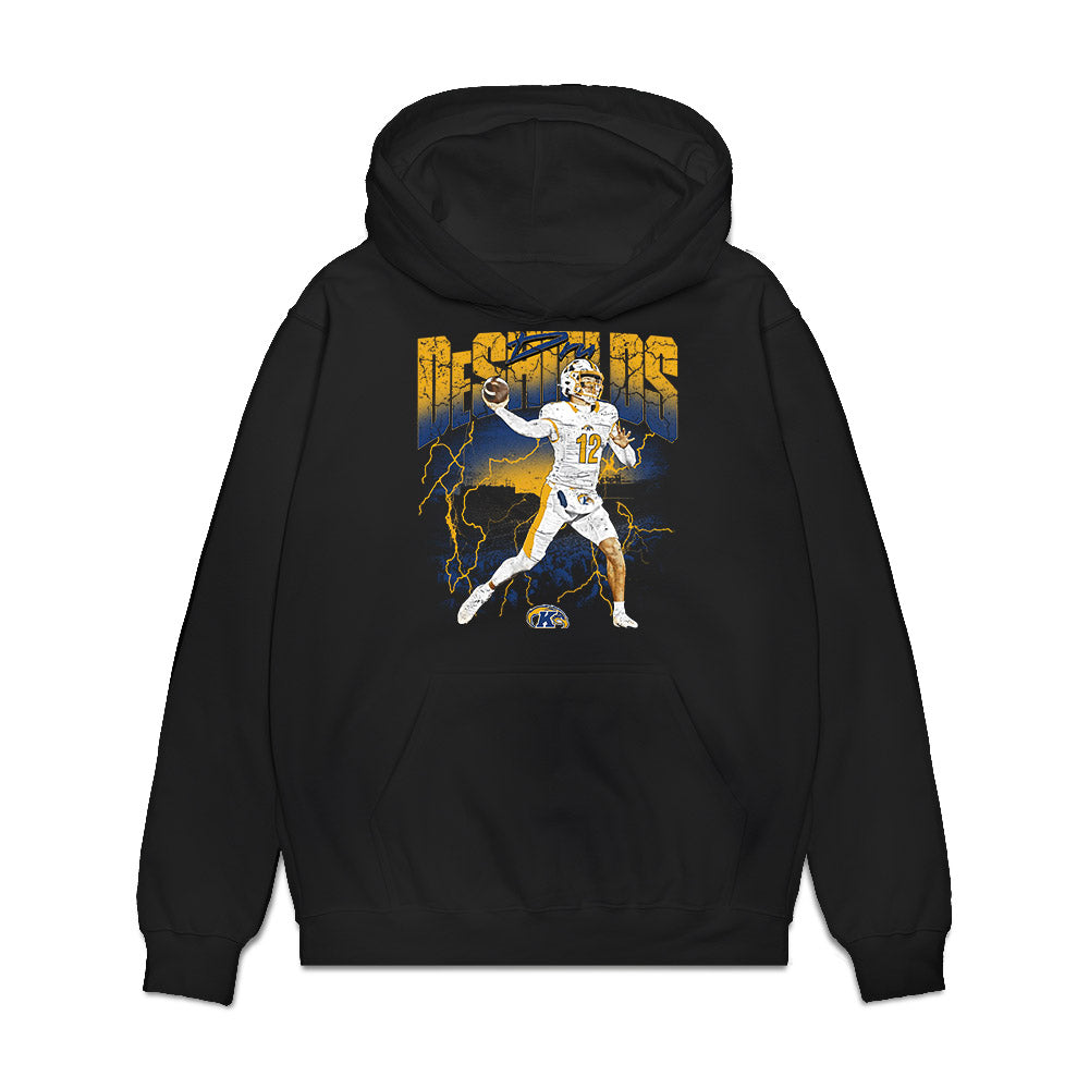 Kent State - NCAA Football : Dru DeShields - Collage Premium Hooded Sweatshirt-0
