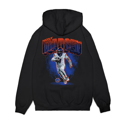 Boise State - NCAA Football : Maddux Madsen - Collage Premium Hooded Sweatshirt-1