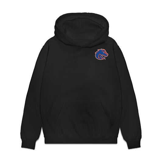 Boise State - NCAA Football : Maddux Madsen - Collage Premium Hooded Sweatshirt-0