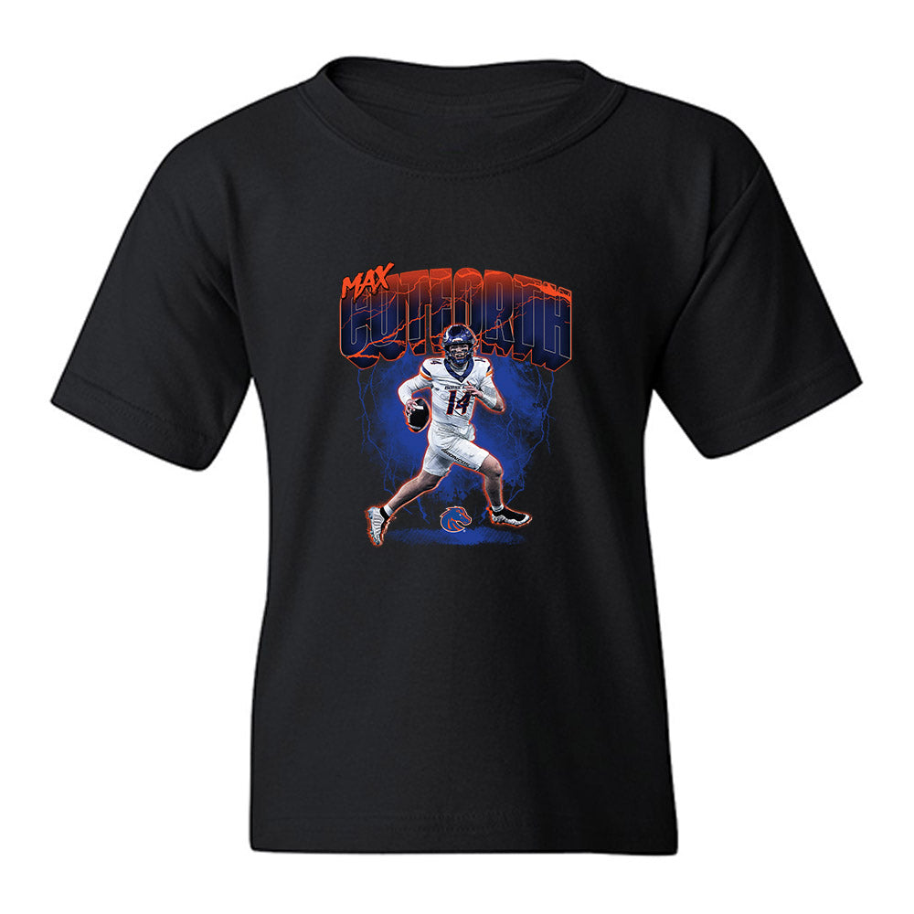 Boise State - NCAA Football : Max Cutforth - Collage Youth T-Shirt-0
