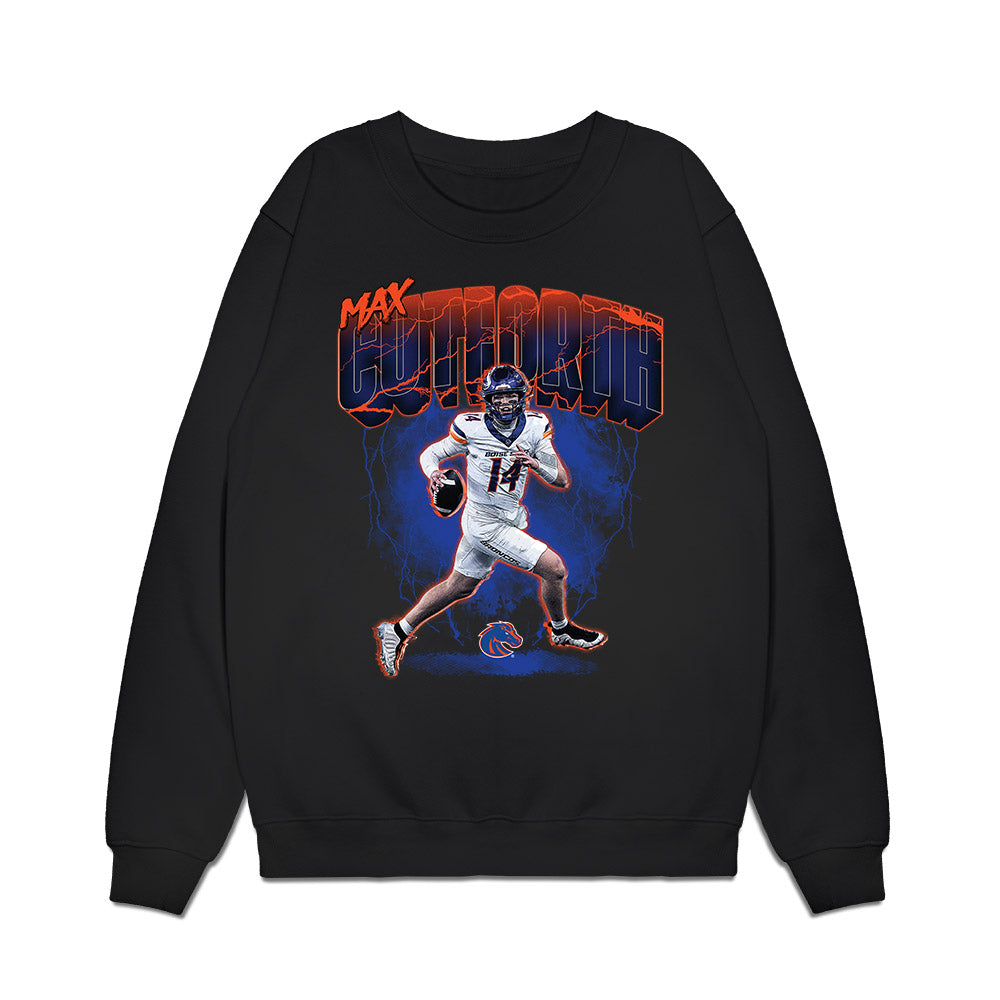 Boise State - NCAA Football : Max Cutforth - Collage Premium Crewneck Sweatshirt-0