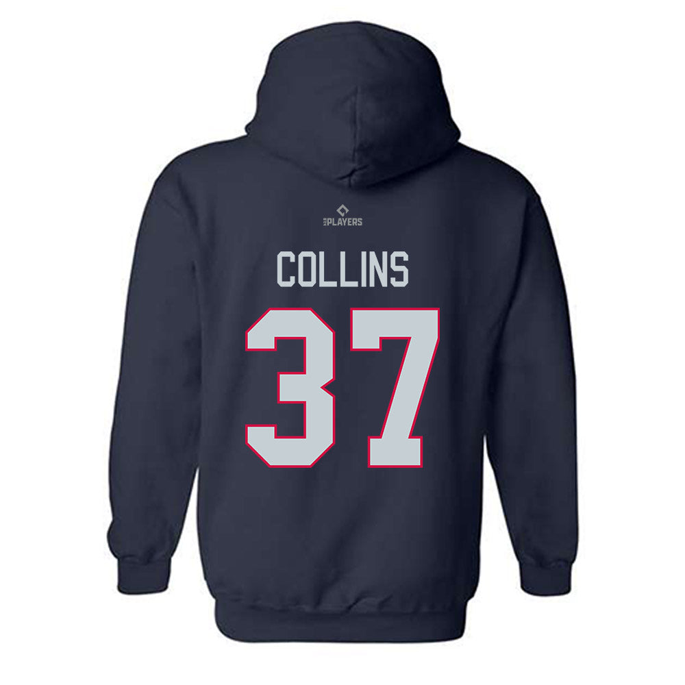 Binghamton Rumble Ponies - MILB Baseball : Corey Collins - Hooded Sweatshirt-1