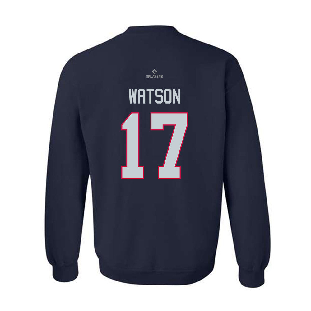 Binghamton Rumble Ponies - MILB Baseball : Will Watson - Crewneck Sweatshirt-1