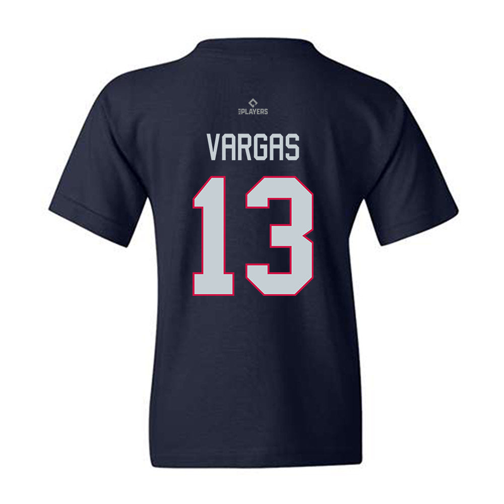 Binghamton Rumble Ponies - MILB Baseball : Marco Vargas - Youth T-Shirt-1