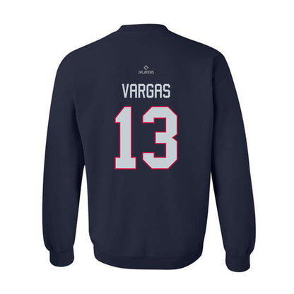 Binghamton Rumble Ponies - MILB Baseball : Marco Vargas - Crewneck Sweatshirt-1
