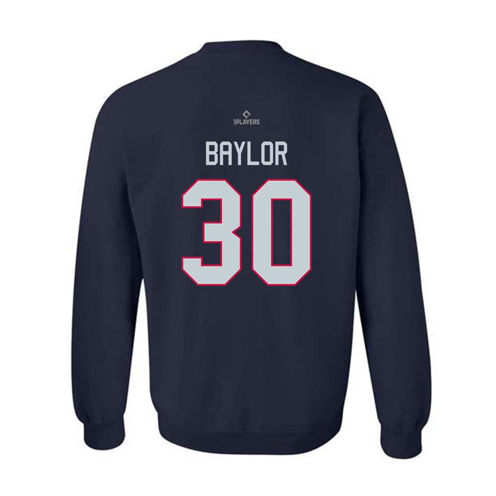 Binghamton Rumble Ponies - MILB Baseball : Jamari Baylor - Crewneck Sweatshirt-1