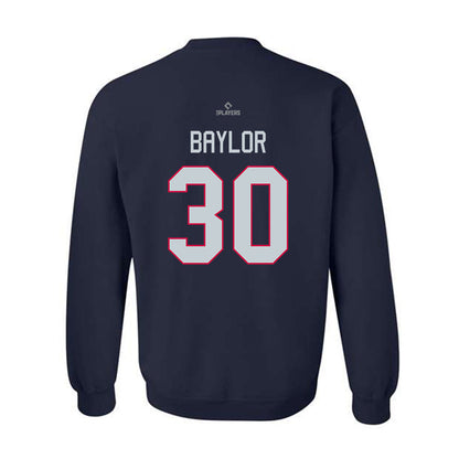 Binghamton Rumble Ponies - MILB Baseball : Jamari Baylor - Crewneck Sweatshirt-1