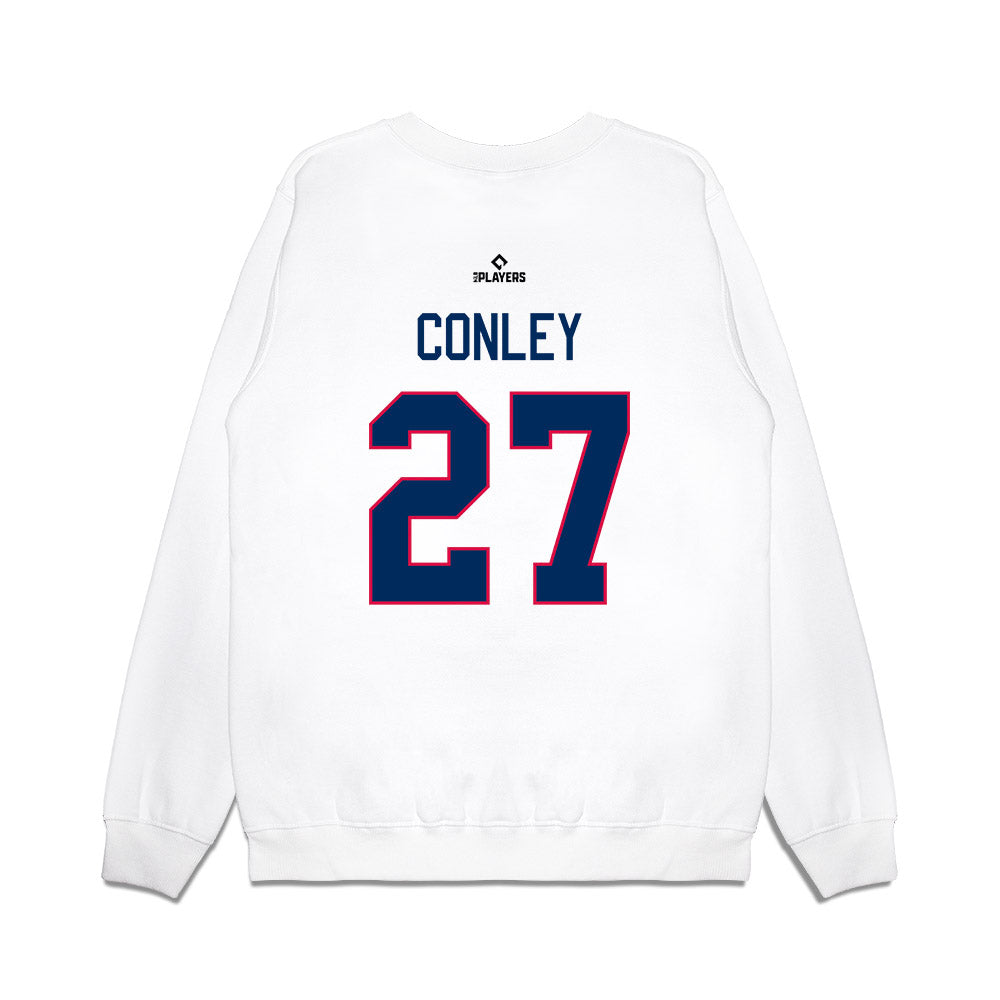 Binghamton Rumble Ponies - MILB Baseball : Bryce Conley - Premium Crewneck Sweatshirt-1