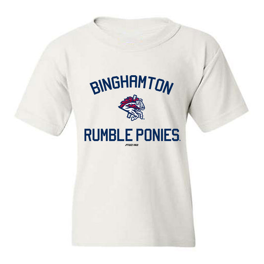 Binghamton Rumble Ponies - MILB Baseball : Marco Vargas - Youth T-Shirt-0
