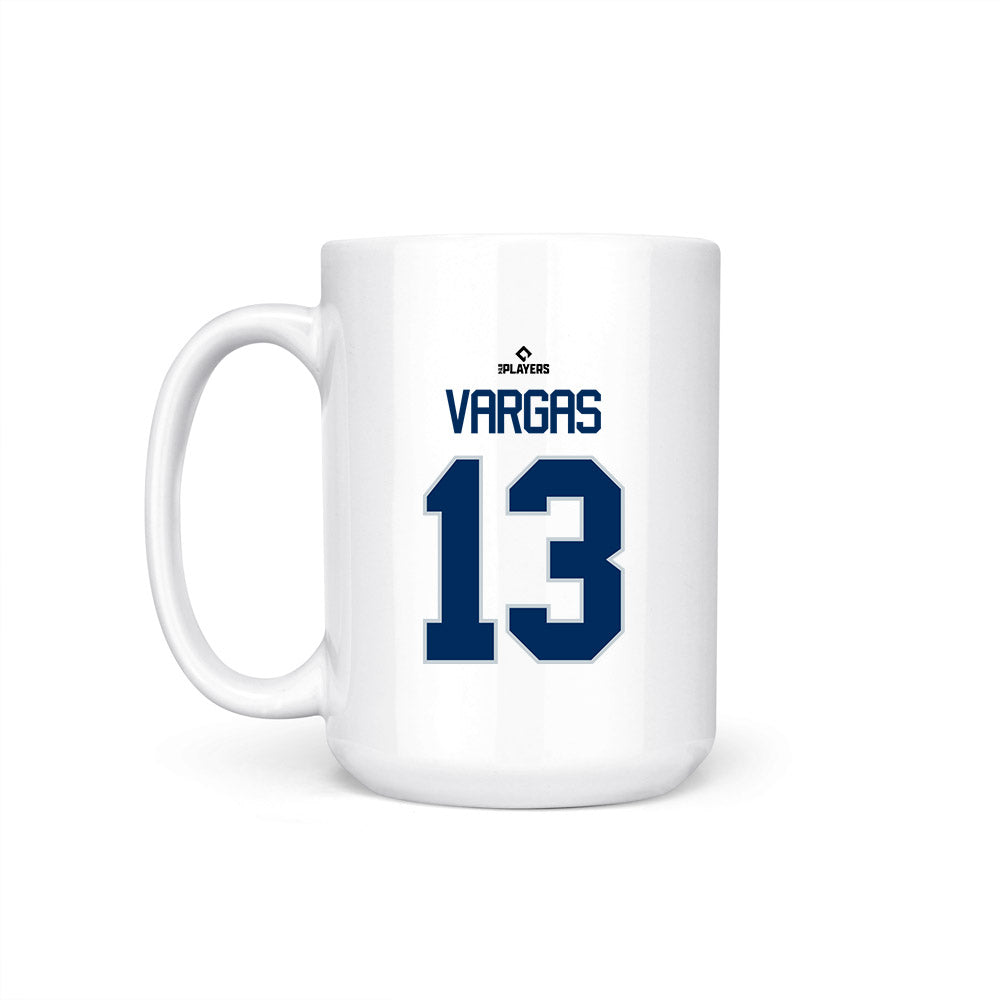 Binghamton Rumble Ponies - MILB Baseball : Marco Vargas - Coffee Mug-1