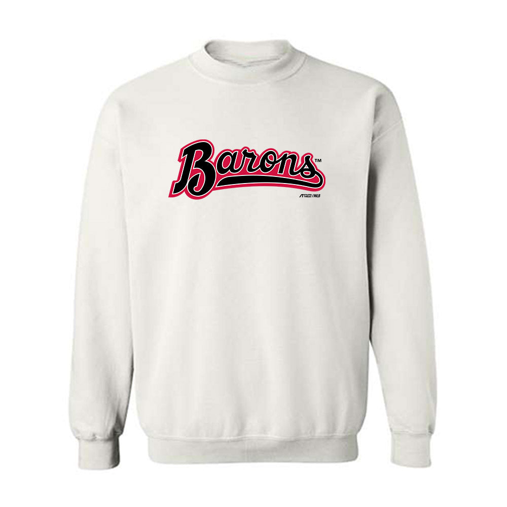 Birmingham Barons - MILB Baseball : Jonathan Clark - Crewneck Sweatshirt-0