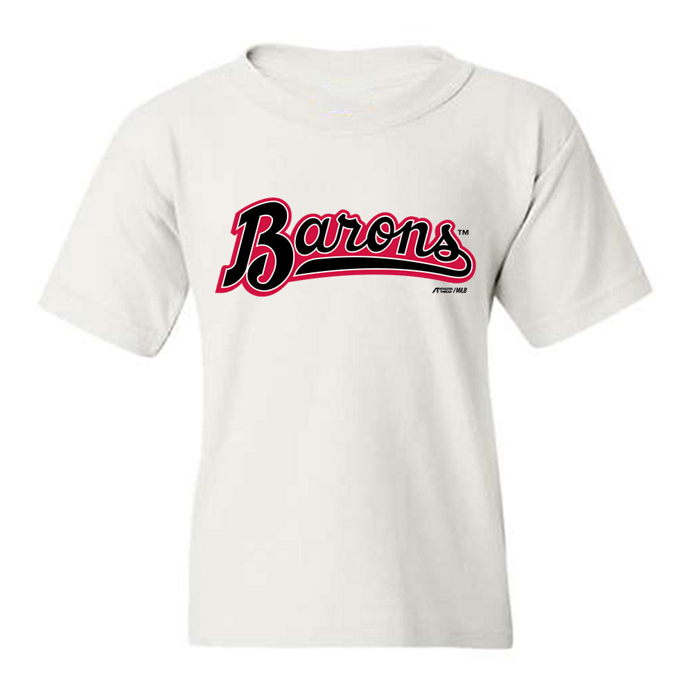 Birmingham Barons - MILB Baseball : Jordan Sprinkle - Youth T-Shirt-0