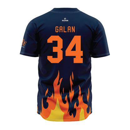 BG Hot Rods - MILB Baseball : Andres Galan - Jersey-1