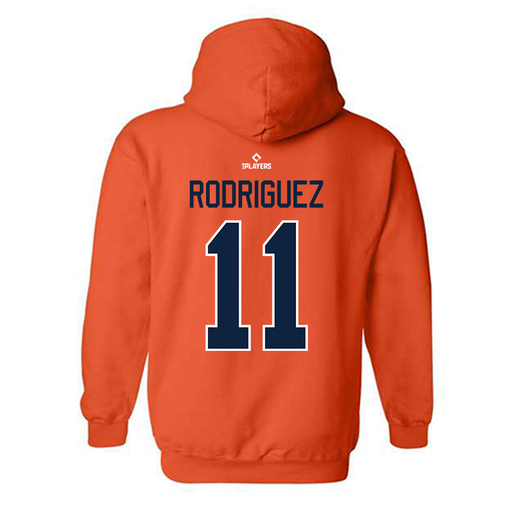 BG Hot Rods - MILB Baseball : Andy Rodriguez - Hooded Sweatshirt-1