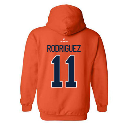 BG Hot Rods - MILB Baseball : Andy Rodriguez - Hooded Sweatshirt-1