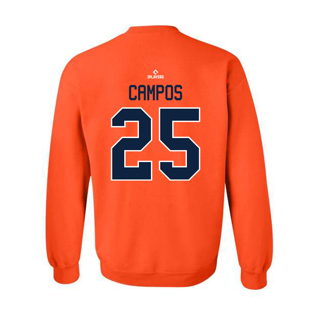BG Hot Rods - MILB Baseball : Alexander Campos - Crewneck Sweatshirt-1