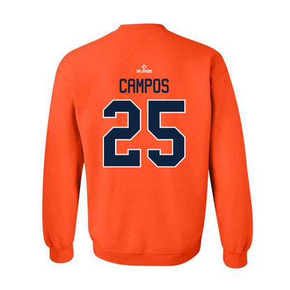 BG Hot Rods - MILB Baseball : Alexander Campos - Crewneck Sweatshirt-1