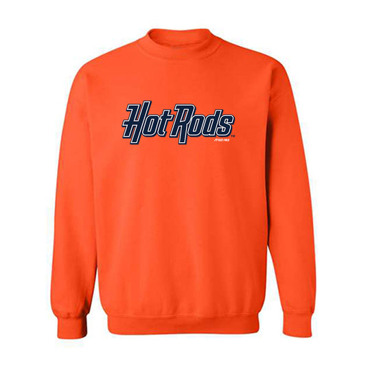 BG Hot Rods - MILB Baseball : Nathan Flewelling - Crewneck Sweatshirt-0