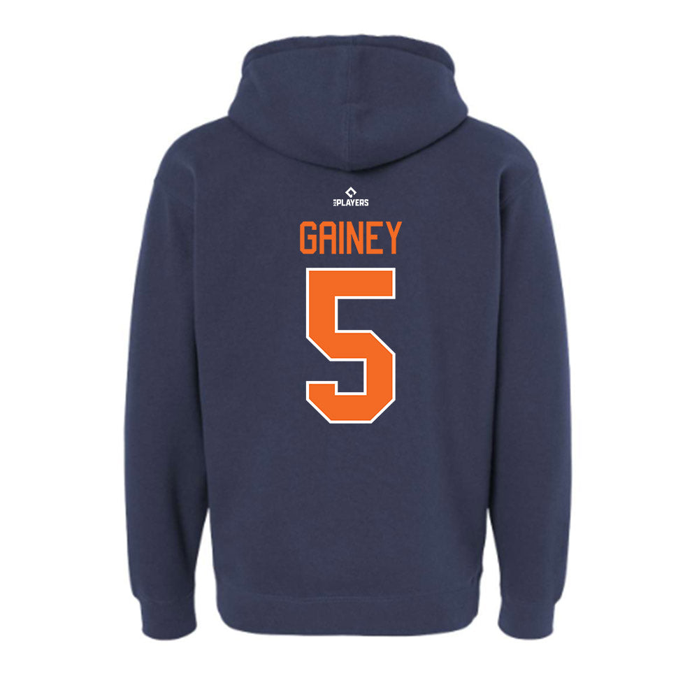 BG Hot Rods - MILB Baseball : Garrett Gainey - Hooded Pullover Sweatshirt-1