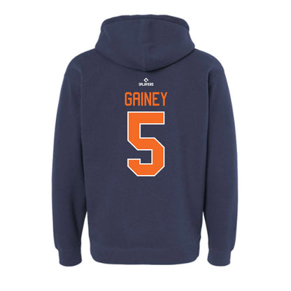 BG Hot Rods - MILB Baseball : Garrett Gainey - Hooded Pullover Sweatshirt-1