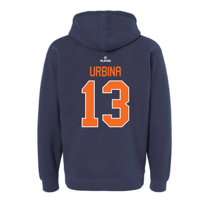 BG Hot Rods - MILB Baseball : Jose Urbina - Hooded Pullover Sweatshirt-1