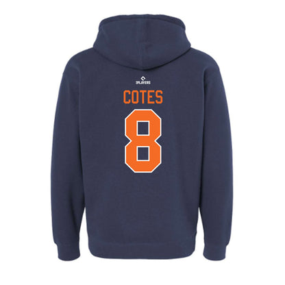 BG Hot Rods - MILB Baseball : Felix Cotes - Hooded Pullover Sweatshirt-1