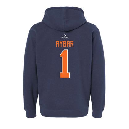 BG Hot Rods - MILB Baseball : Nicandro Aybar - Hooded Pullover Sweatshirt-1