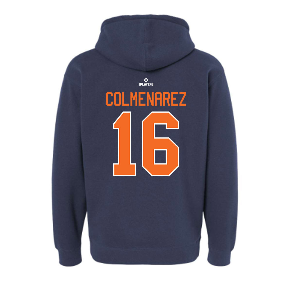 BG Hot Rods - MILB Baseball : Carlos Colmenarez - Hooded Pullover Sweatshirt-1