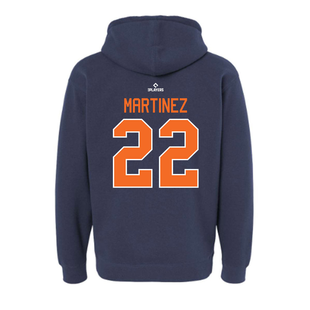 BG Hot Rods - MILB Baseball : Larry Martinez - Hooded Pullover Sweatshirt-1