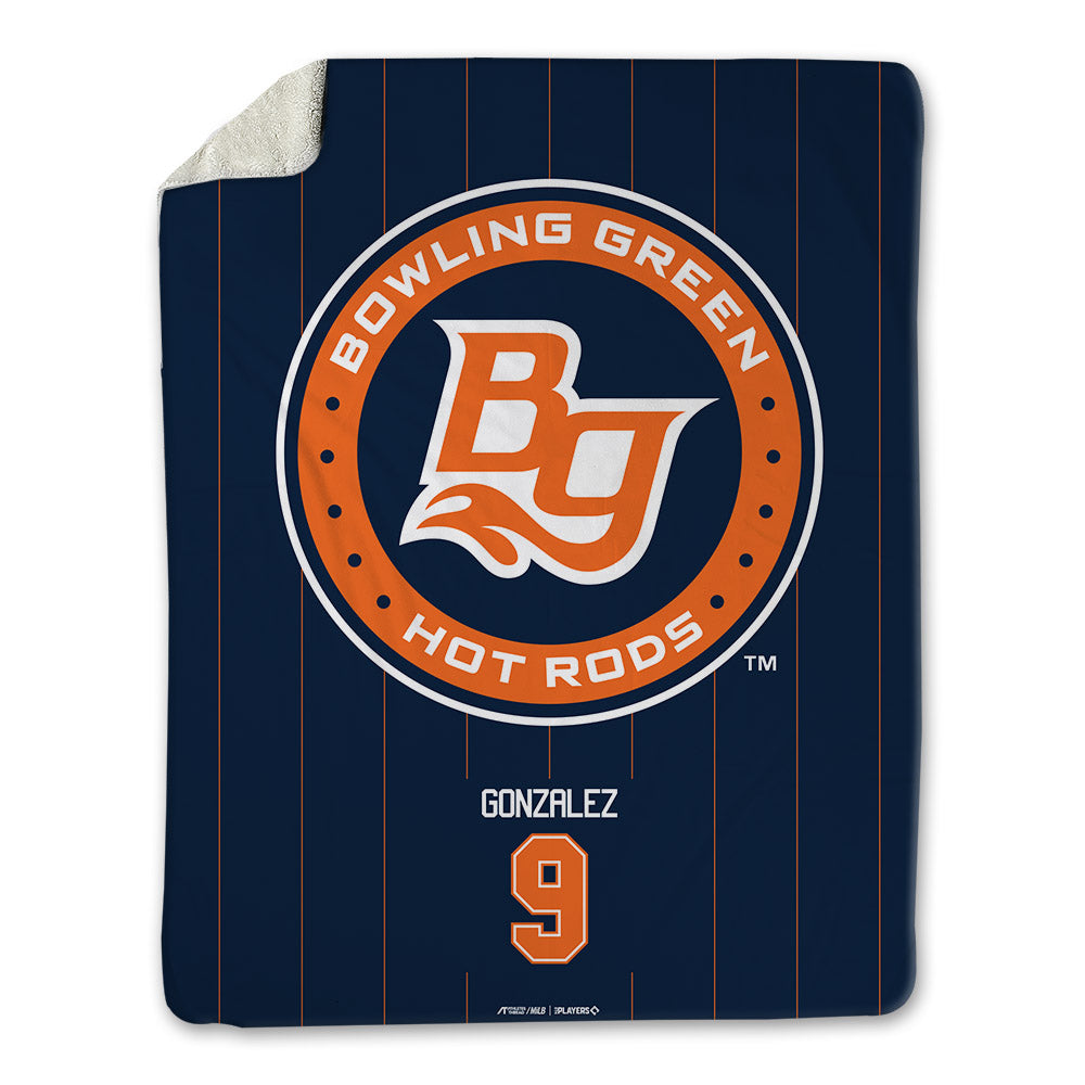 BG Hot Rods - MILB Baseball : Ricardo Gonzalez - Blanket-0