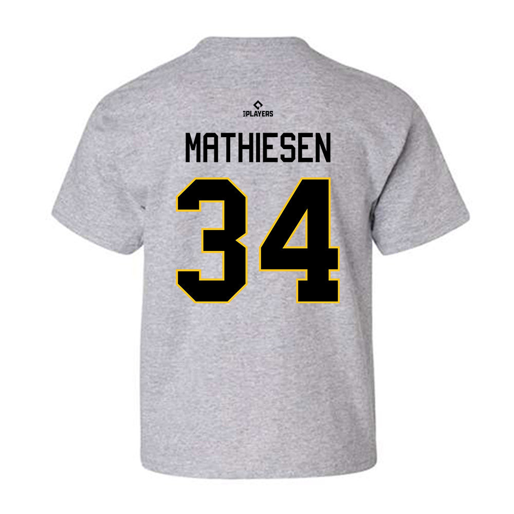 Bradenton Marauders - MILB Baseball : Dylan Mathiesen - Youth T-Shirt-1