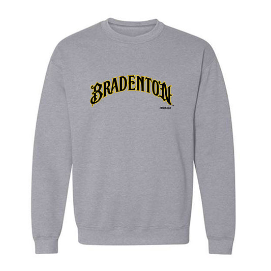 Bradenton Marauders - MILB Baseball : Luke Scherrer - Crewneck Sweatshirt-0