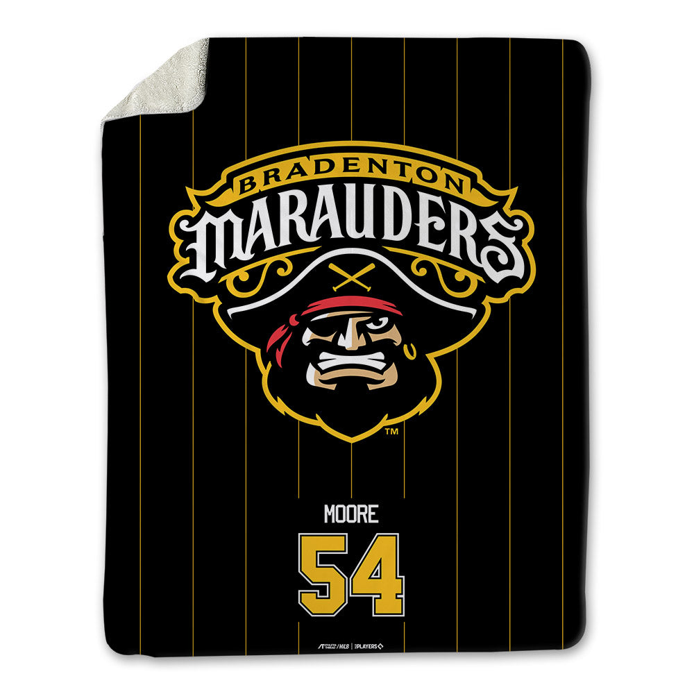 Bradenton Marauders - MILB Baseball : Bryson Moore - Blanket-0