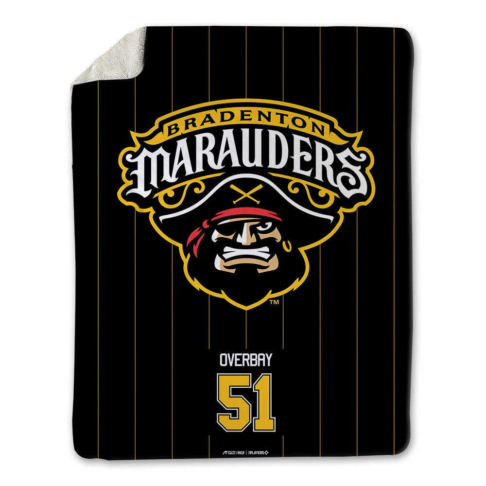 Bradenton Marauders - MILB Baseball : Alex Overbay - Blanket-0